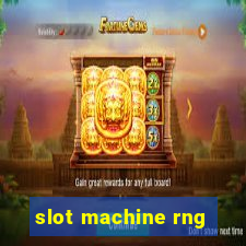 slot machine rng