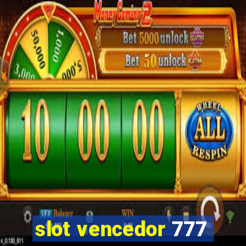 slot vencedor 777