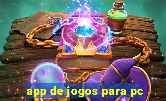 app de jogos para pc