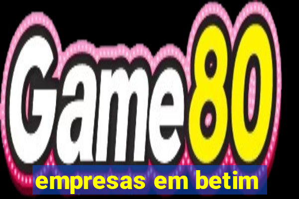 empresas em betim