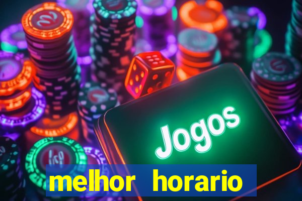 melhor horario jogar fortune rabbit