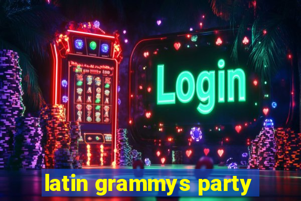 latin grammys party