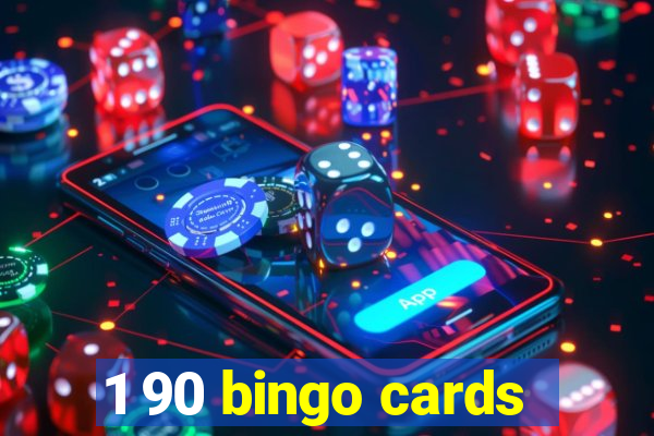 1 90 bingo cards