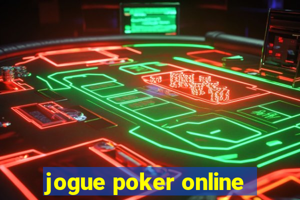 jogue poker online