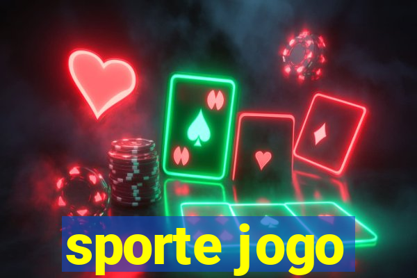 sporte jogo