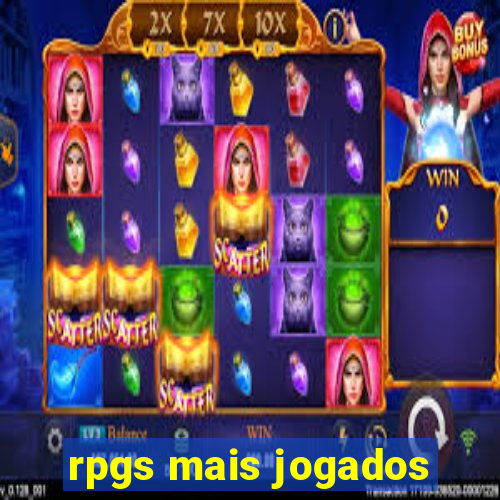 rpgs mais jogados