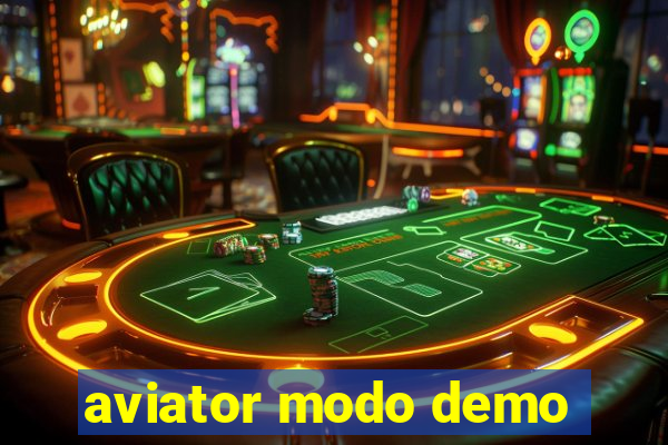 aviator modo demo