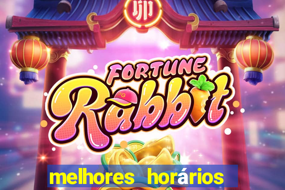 melhores horários para jogar tiger fortune