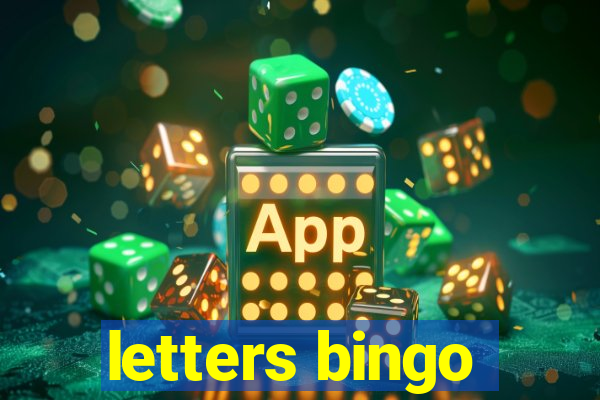 letters bingo