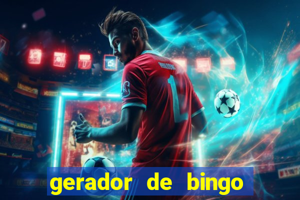 gerador de bingo cha de bebe