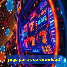 jogo para psp download