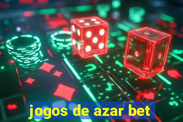 jogos de azar bet