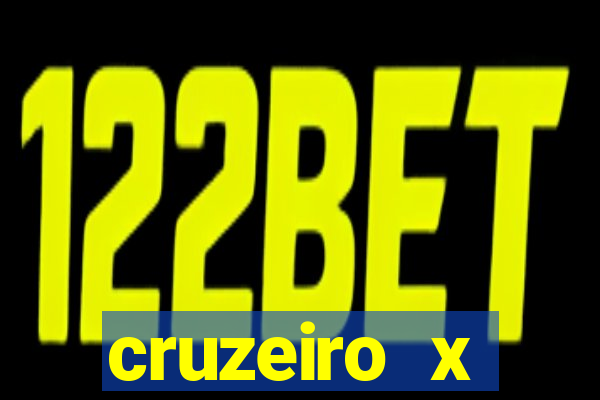 cruzeiro x palmeiras palpite