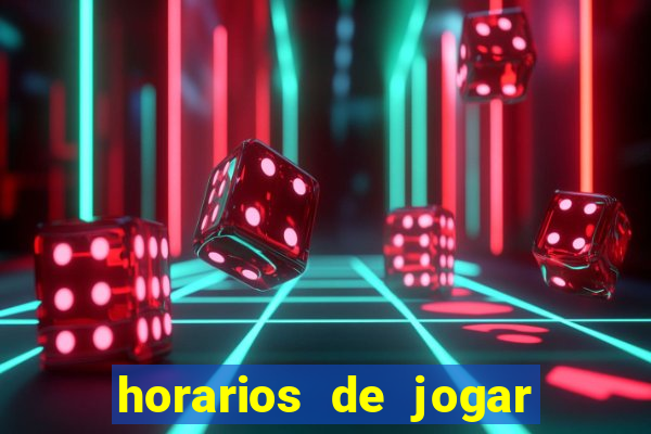 horarios de jogar no fortune tiger