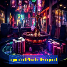 epc certificate liverpool