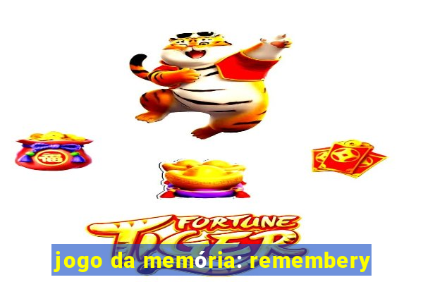 jogo da memória: remembery