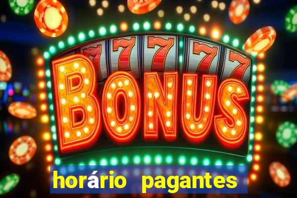 horário pagantes do fortune tiger