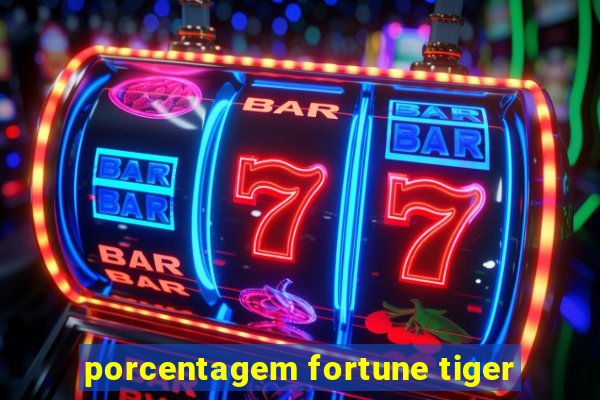 porcentagem fortune tiger