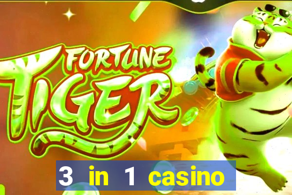 3 in 1 casino game set