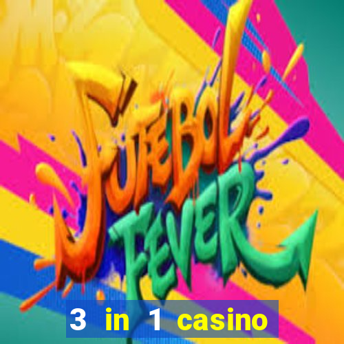 3 in 1 casino game set