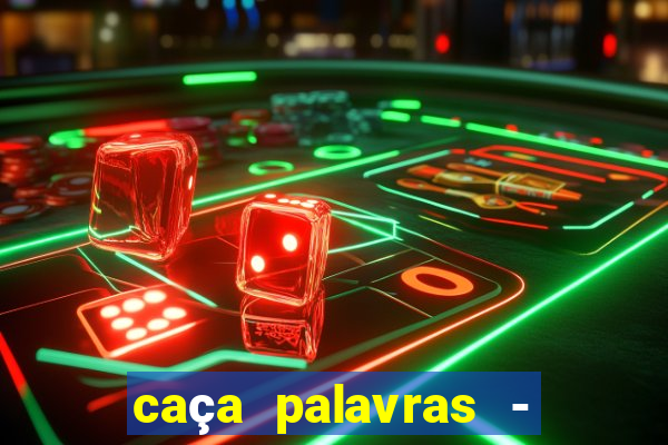 caça palavras - racha cuca