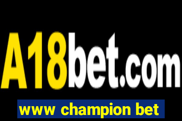 www champion bet