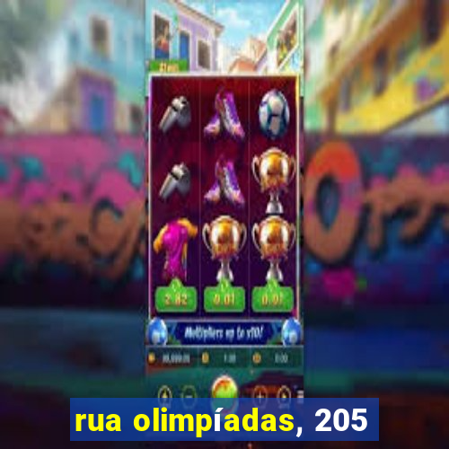 rua olimpíadas, 205