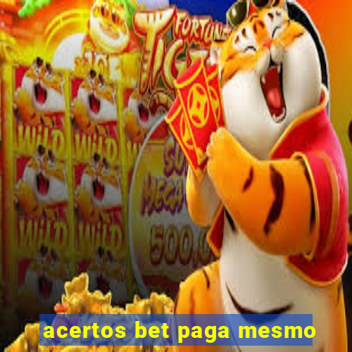 acertos bet paga mesmo