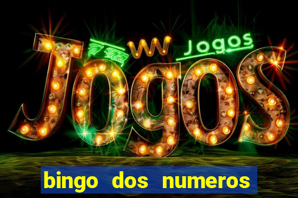 bingo dos numeros de 1 a 30