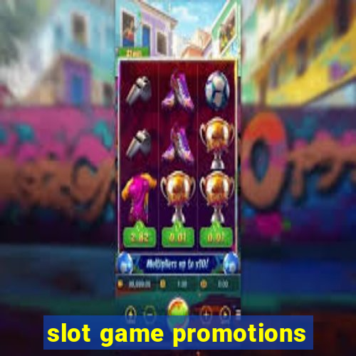 slot game promotions