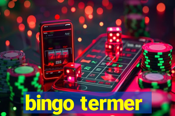 bingo termer