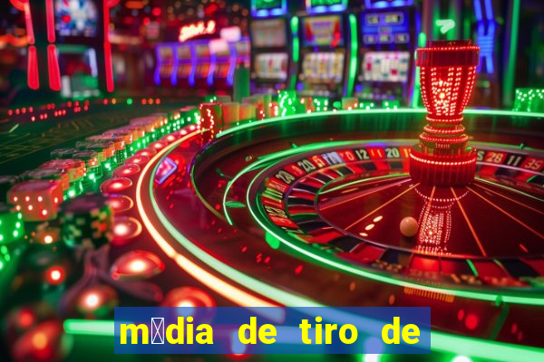 m茅dia de tiro de meta por jogo