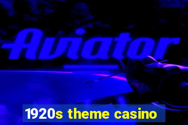 1920s theme casino