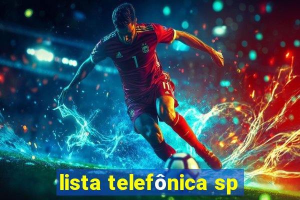 lista telefônica sp