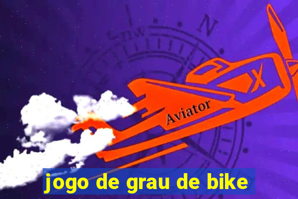 jogo de grau de bike