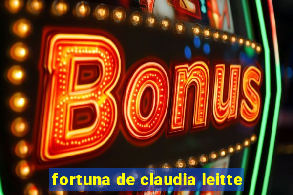 fortuna de claudia leitte