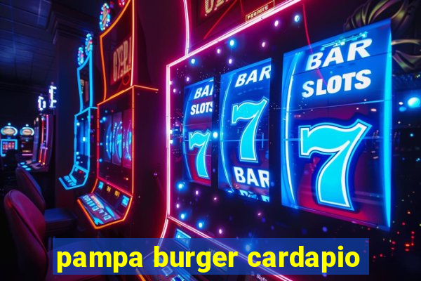 pampa burger cardapio