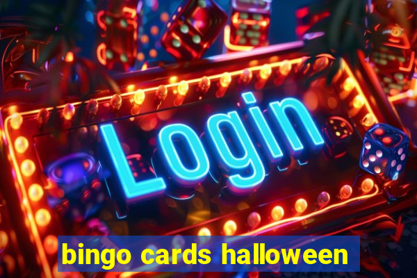 bingo cards halloween