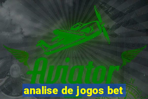 analise de jogos bet