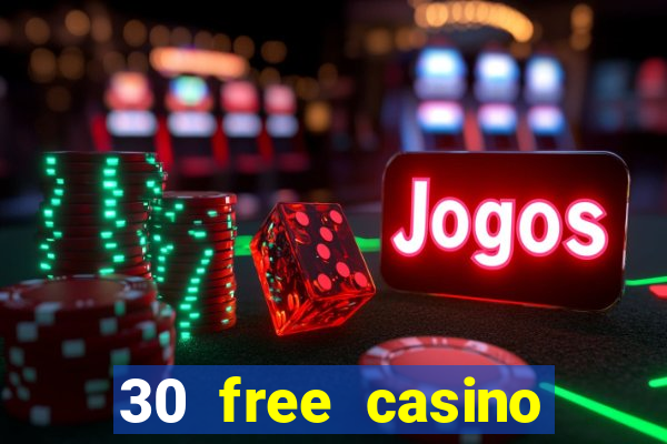 30 free casino bonus no deposit