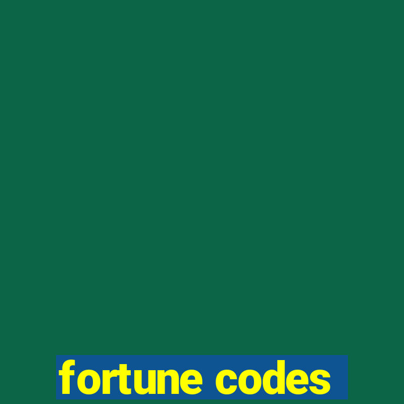 fortune codes