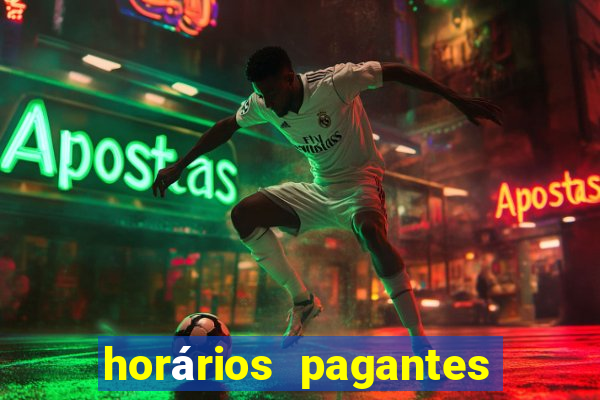 horários pagantes dos slots