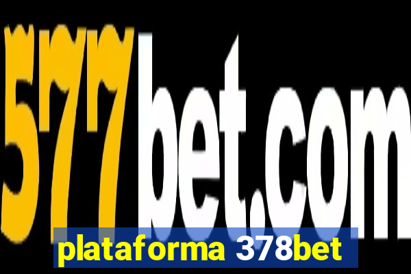 plataforma 378bet