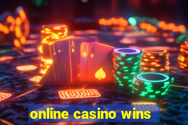 online casino wins