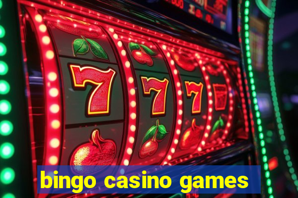 bingo casino games