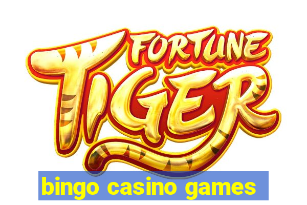 bingo casino games