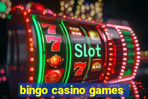 bingo casino games