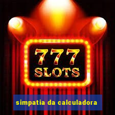 simpatia da calculadora