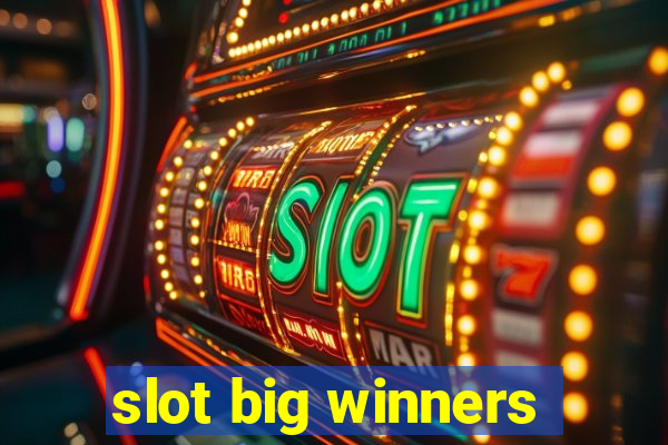 slot big winners