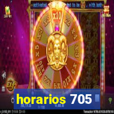 horarios 705